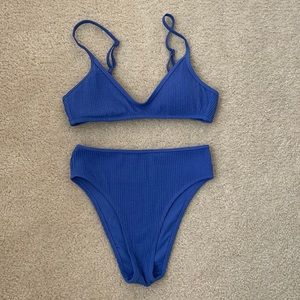 Aerie Crinkle Voop Bikini